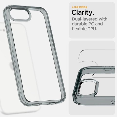 Spigen Ultra Hybrid - Etui do iPhone 17e / 16e (Space Crystal)