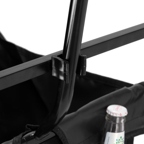 Wózek plażowy składany MAGNUM czarny