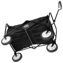 Wózek plażowy składany MAGNUM czarny