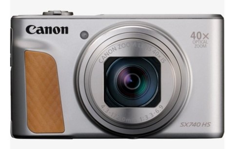 Canon PowerShot SX740 HS Lite Edition Travel 1/2.3" Kompaktowy aparat fotograficzny 20,3 MP CMOS 5184 x 3888 px Srebrny