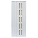 Drzwi harmonijkowe 005S BIAŁY MAT - 80 cm