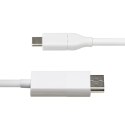 StarTech CDP2DP2MBW adapter kablowy 1,9 m DisplayPort USB Type-C Biały