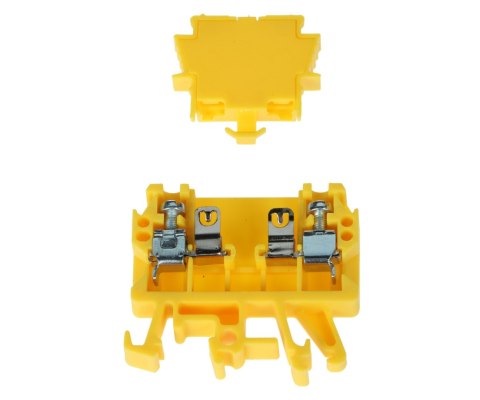 ZŁĄCZKA SZYNOWA Z WKŁADKĄ BEZPIECZNIKOWĄ ZUG-G/B DIN TS-35 Pokój