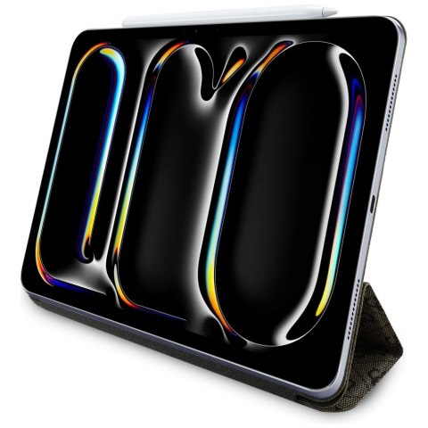 Guess Magnetic 4G Big Logo - Etui iPad Pro 11" M4 (2024) (brązowy)