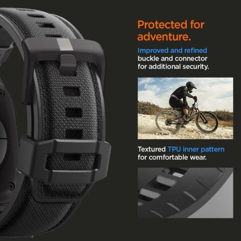 Spigen DuraPro Armor - Pasek do Apple Watch 44/45/46/49 mm (Black Edition)