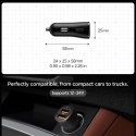 Spigen Essential EV302 - Ładowarka samochodowa 2x USB-A 30W (Czarny)