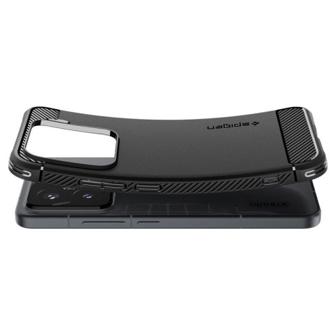 Spigen Rugged Armor - Etui do Xiaomi 15 (Matte Black)