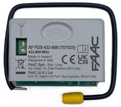 Zestaw Handy FDS 24V - FAAC S418 do 5.4m bram dwuskrzydłowych