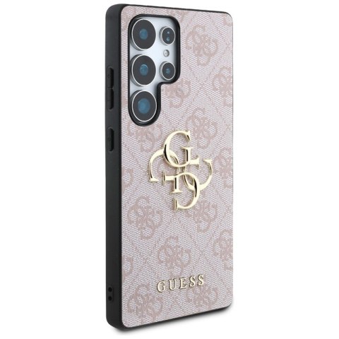 Guess Big 4G Logo Classic Logo - Etui do Samsung Galaxy S25 Ultra (różowy)