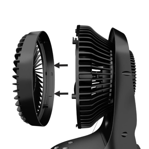 HONEYWELL HTF337BE4 QUIETSET 5 Wentylator biurkowy, oscylacyjny, cichy, z timerem