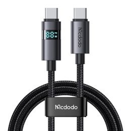Kabel USB-C do USB-C Mcdodo CA-5610, 100W, wyświetlacz LED, 1.2m