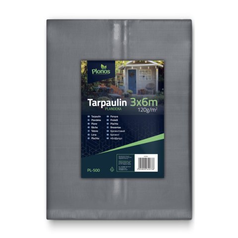 Plandeka 300 x 600 cm 120 g/m2 Plonos PL-500