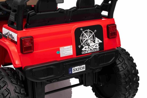 Pojazd Extreme Sport 4x4 Zmienna Wielkość Czerwony