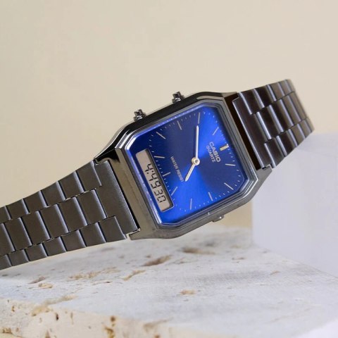 ZEGAREK UNISEX CASIO Vintage AQ-230GG-2A + BOX