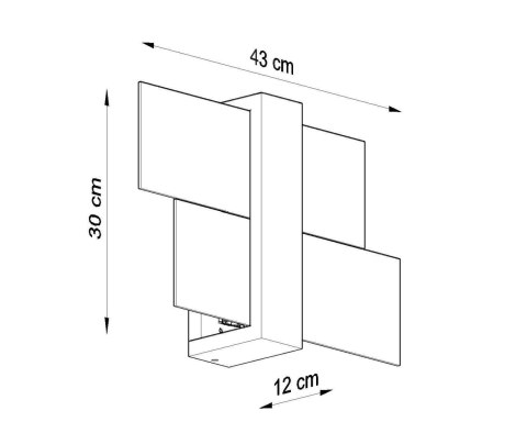 Kinkiet FENIKS 1 biały
