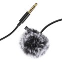 Mikrofon krawatowy PULUZ PU424 1,5m jack 3,5mm