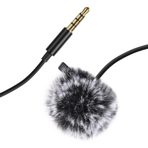 Mikrofon krawatowy PULUZ PU424 1,5m jack 3,5mm
