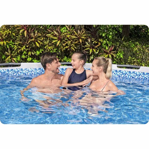 Basen ogrodowy stelażowy 457 x 122 cm 18w1 Bestway 56438