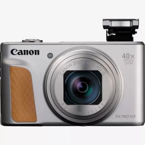 Canon PowerShot SX740 HS Lite Edition 1/2.3" Kompaktowy aparat fotograficzny 20,3 MP CMOS 5184 x 3888 px Srebrny
