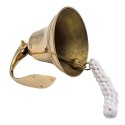 Dzwon Okrętowy Mosiężny Średnica 13 cm - Marynistyczna Dekoracja - HB30/5