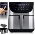 Frytkownica beztłuszczowa Air fryer frytownica 8l Berdsen 1700W BD-659 srebrna
