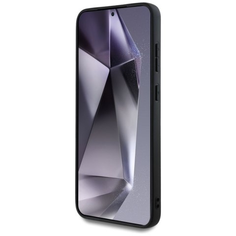 Guess 4G Round Patch Classic Logo MagSafe - Etui do Samsung Galaxy S25+ (brązowy)