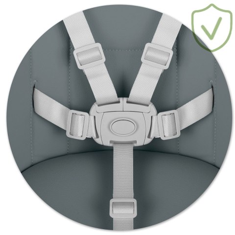 Krzesełko do karmienia Ricokids Mani szare