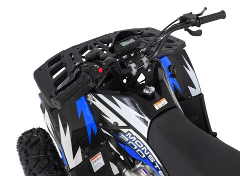 Pojazd Quad Spalinowy 200CC MONSTER Niebieski
