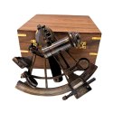 Sekstans Mosiężny w Pudełku Drewnianym - Replika - NC1517