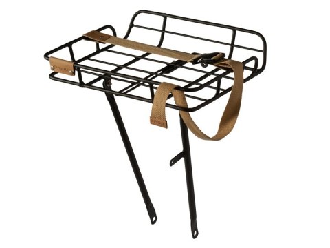 Bagażnik przedni BASIL PORTLAND FRONT CARRIER HIGH 26"-28", 25 litrów/10 kg, czarny (NEW)