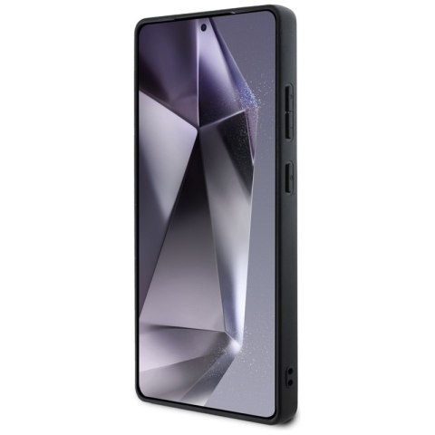 Guess Grained Big 4G Logo Small Classic Logo - Etui do Samsung Galaxy S25 Ultra (różowy)