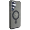 Guess Rhinestones Printed Classic Logo MagSafe - Etui do Samsung Galaxy S25 Ultra (czarny)