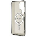 Guess Rhinestones Printed Classic Logo MagSafe - Etui do Samsung Galaxy S25 Ultra (czarny)