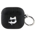 Karl Lagerfeld Monogram Choupette Head - Etui AirPods 4 (czarny)