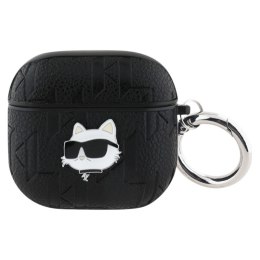 Karl Lagerfeld Monogram Choupette Head - Etui AirPods 4 (czarny)