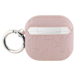 Karl Lagerfeld Monogram Choupette Head - Etui AirPods 4 (różowy)