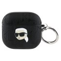 Karl Lagerfeld Monogram Karl Head - Etui AirPods 4 (czarny)