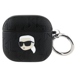 Karl Lagerfeld Monogram Karl Head - Etui AirPods 4 (czarny)