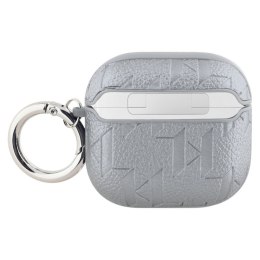 Karl Lagerfeld Monogram Karl Head - Etui AirPods 4 (srebrny)
