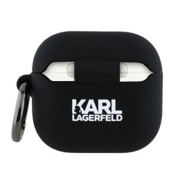Karl Lagerfeld Silicone Choupette Head 3D - Etui AirPods 4 (czarny)