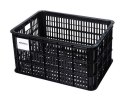 Kosz przedni/tylny na bagażnik BASIL BICYCLE CRATE L, 40L, recycled synthetic, black (NEW)