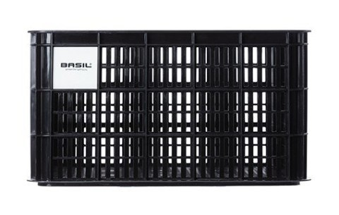 Kosz przedni/tylny na bagażnik BASIL BICYCLE CRATE L, 40L, recycled synthetic, black (NEW)