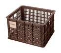 Kosz przedni/tylny na bagażnik BASIL BICYCLE CRATE M, 29.5L, recycled synthetic, brown (NEW)