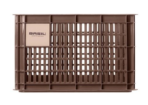 Kosz przedni/tylny na bagażnik BASIL BICYCLE CRATE M, 29.5L, recycled synthetic, brown (NEW)