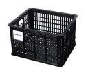 Kosz przedni/tylny na bagażnik BASIL BICYCLE CRATE M, 29.5L, recycled synthetic, black (NEW)