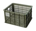 Kosz przedni/tylny na bagażnik BASIL BICYCLE CRATE M, 29.5L, recycled synthetic, moss green (NEW)
