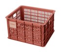 Kosz przedni/tylny na bagażnik BASIL BICYCLE CRATE M, 29.5L, recycled synthetic, terra red (NEW)