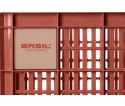Kosz przedni/tylny na bagażnik BASIL BICYCLE CRATE M, 29.5L, recycled synthetic, terra red (NEW)