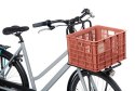 Kosz przedni/tylny na bagażnik BASIL BICYCLE CRATE M, 29.5L, recycled synthetic, terra red (NEW)