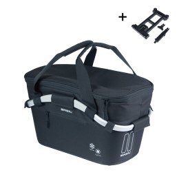 Kosz tylny na bagażnik BASIL CLASSIC CARRY ALL ISO COOL SYSTEM, MIK z adapterem do mocowania (ready to go), Adapter Plate 2.0 (b